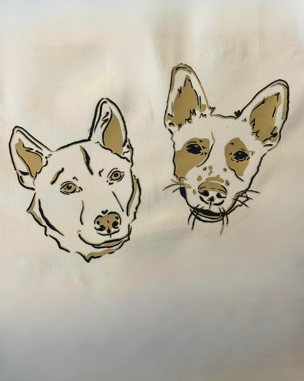 Custom Portrait Tote Bag