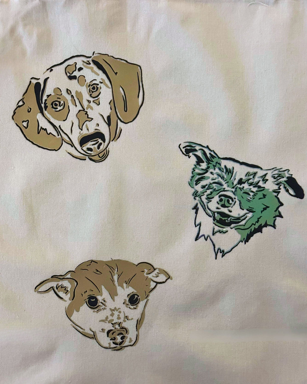 Custom Portrait Tote Bag