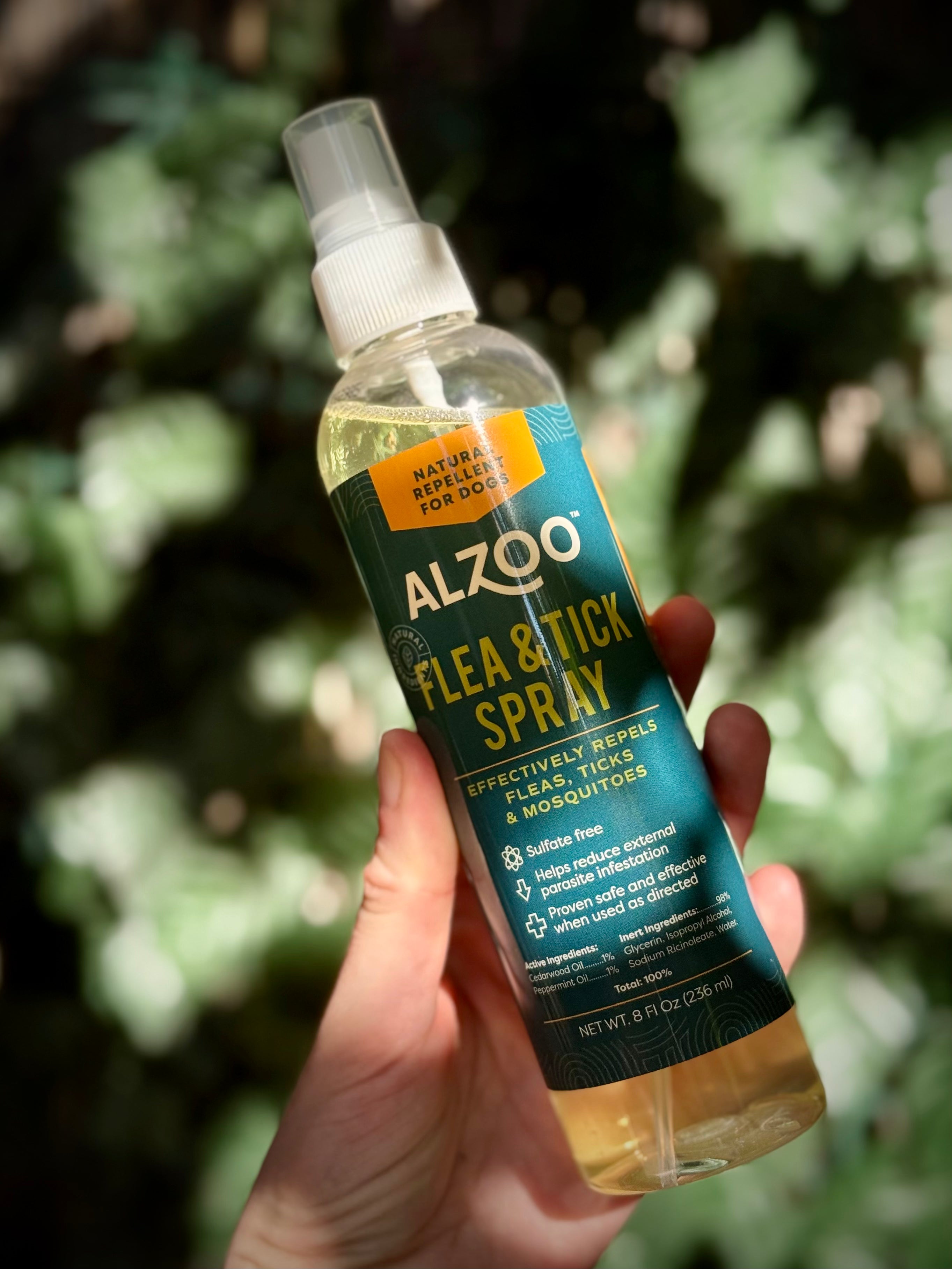 Alzoo Natural Flea & Tick Spray