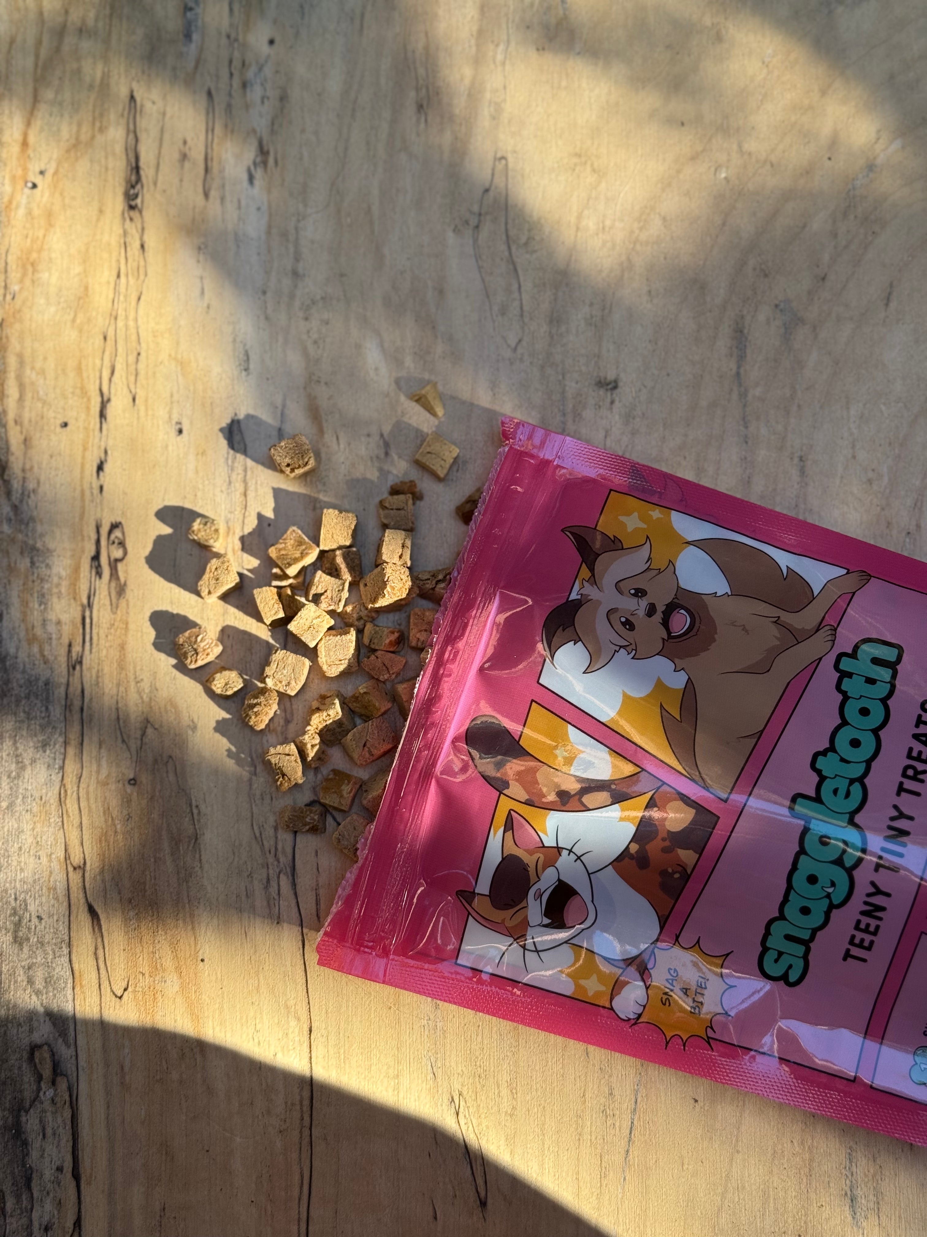 Snaggletooth Teeny Tiny Treats - Duck Liver